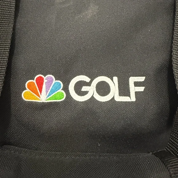 Adidas NBC Golf Logo Black Duffel Bag